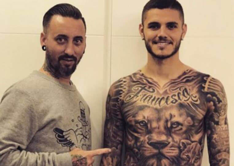 Icardi tatoos