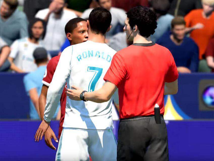 Wat gebeurt er als Alex Hunter Ronaldo blesseert in The Journey? 