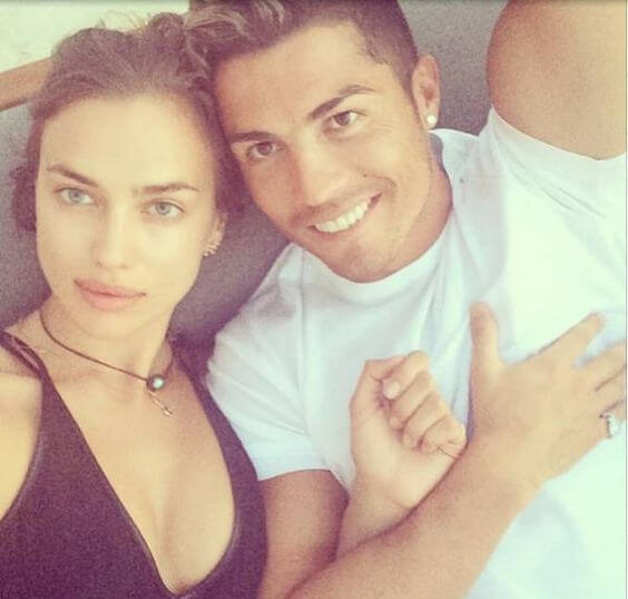 Cristiano Ronaldo en Irina Shayk 2014