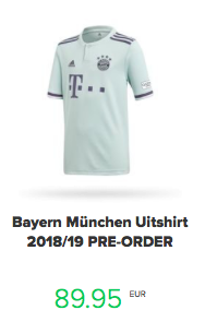 Adidas lanceert uitshirt Bayern: 'Mia san Mint'