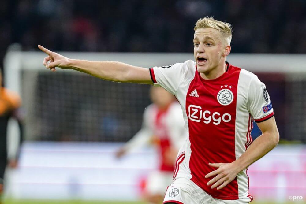 Van de Beek vertrekt bij Ajax